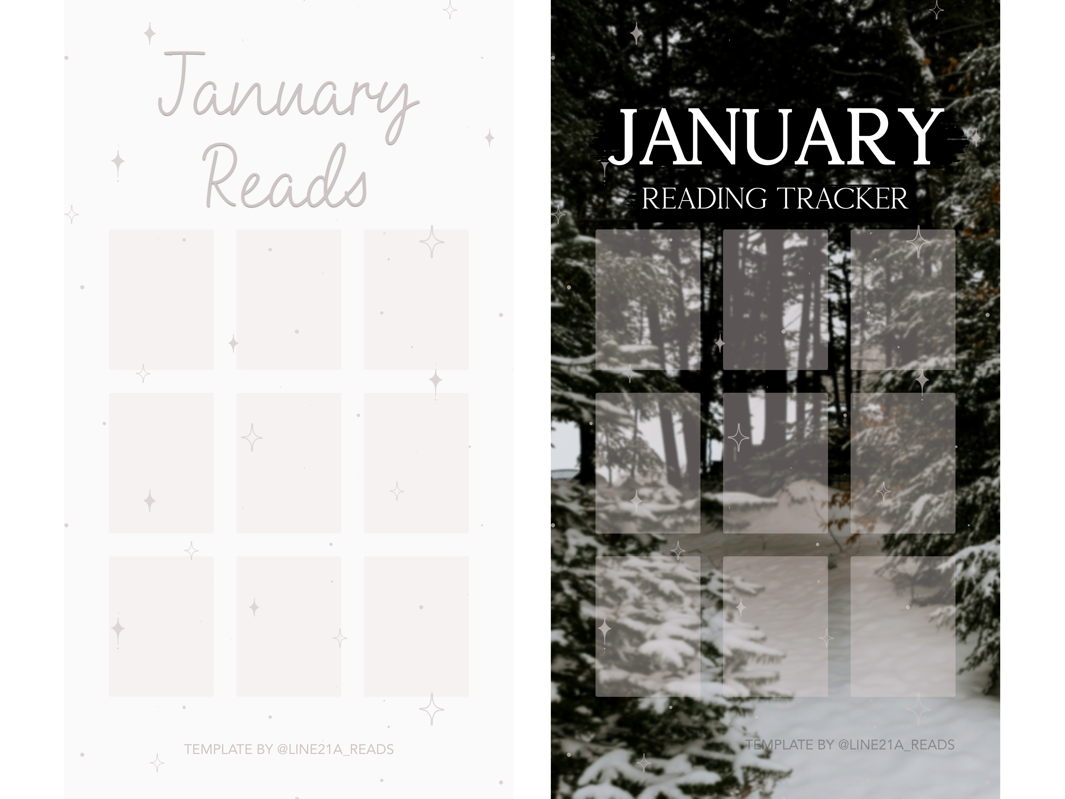 January Templates